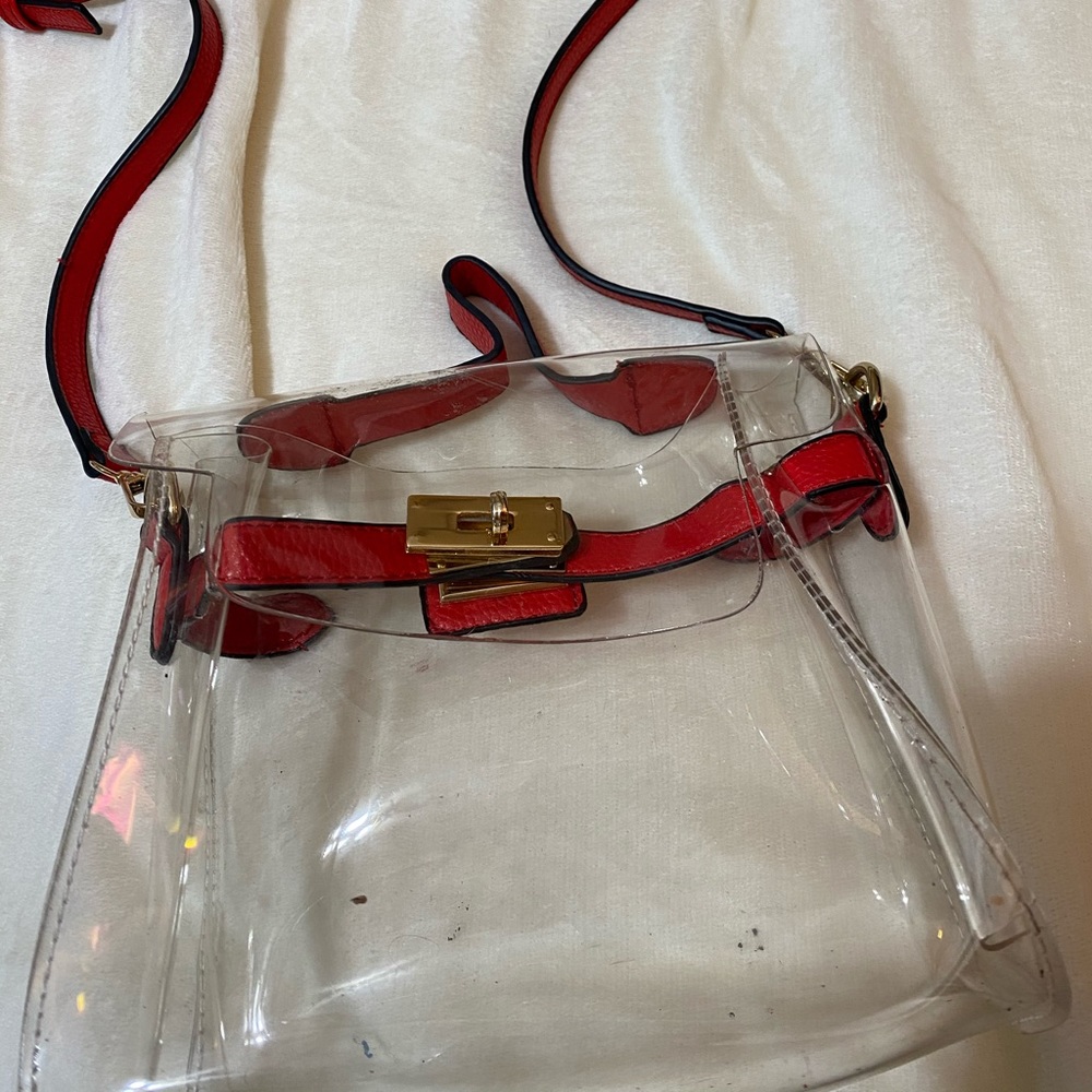 Clear cross body